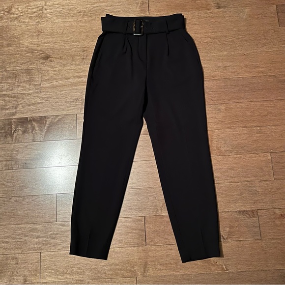 ⬇️⏳RW&CO High-Waist Tapered Ankle Pant With Belt - Picture 5 of 13
